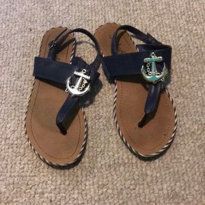 anchor sandals!